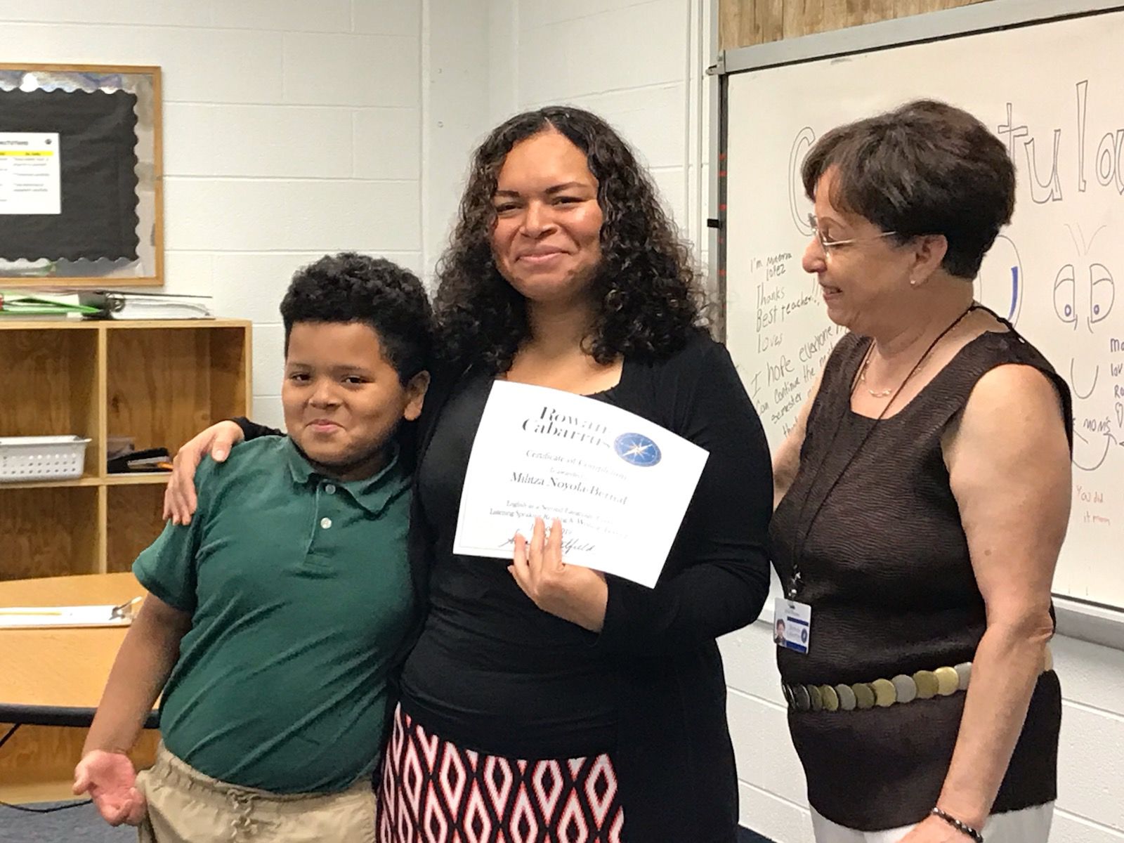 Fred L. Wilson parent graduation